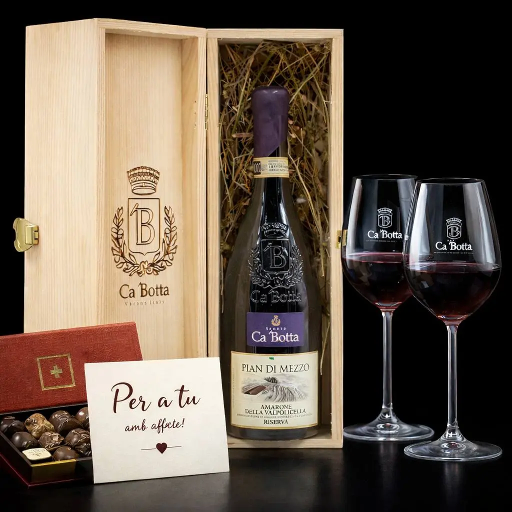 Embalatge de regal Premium Luxe Caixa de fusta